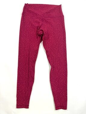 Lululemon Align Pant 28" Leopard Daisy Desert Red Magenta Smoke